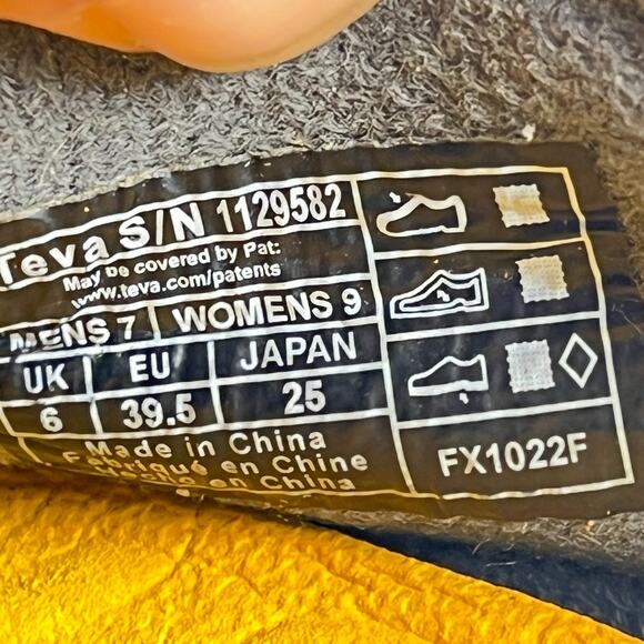 Teva ReEmber Terrain Green Gray Slip On Comfort Shoes 1129582 Women’s Size 9 - Picture 7 of 8